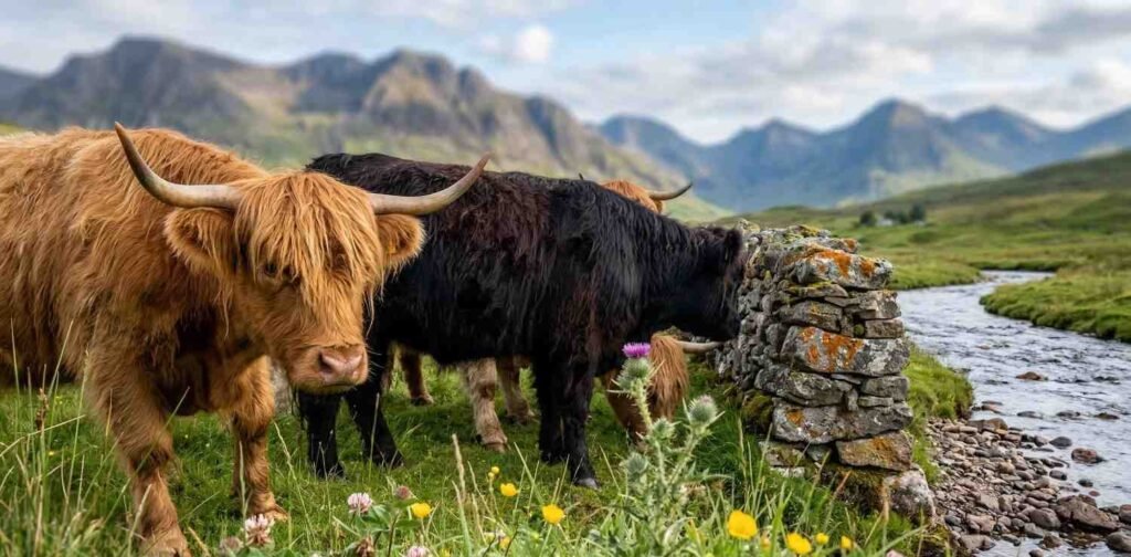 Mini Highland Cows