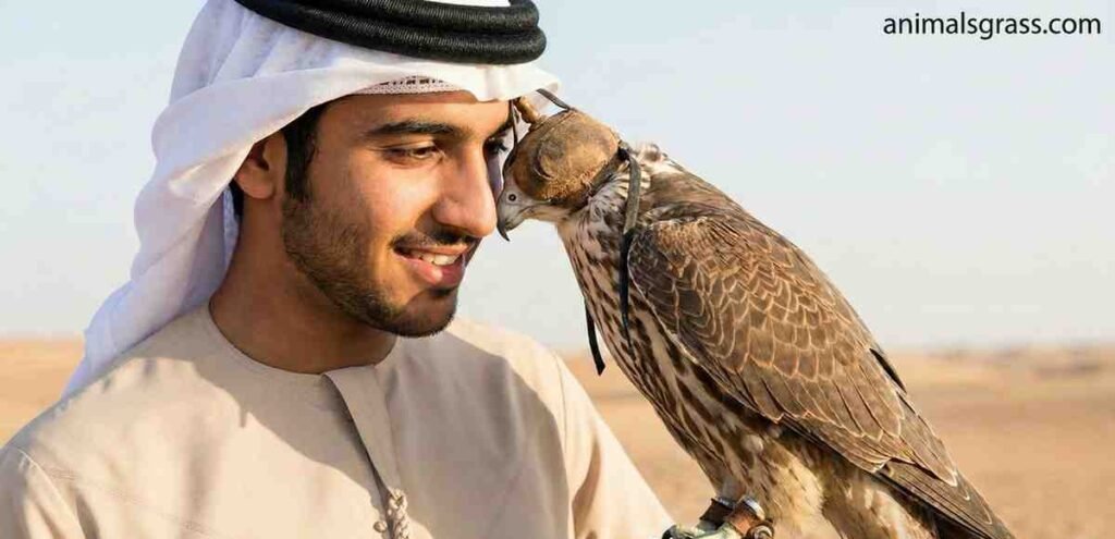 Arabs like falcons