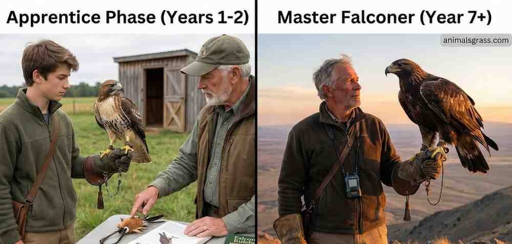 become a falconers