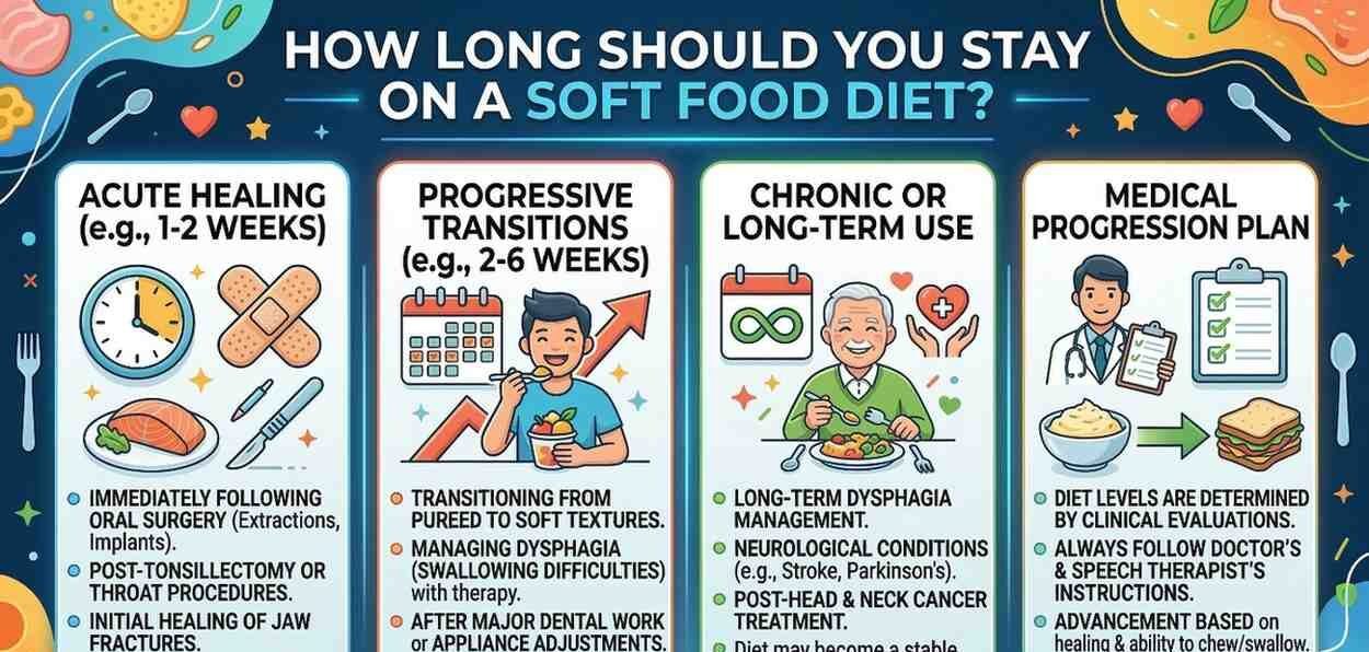 Long Should You Stay on a Soft Food Diet