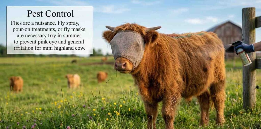 Mini Highland treatment.