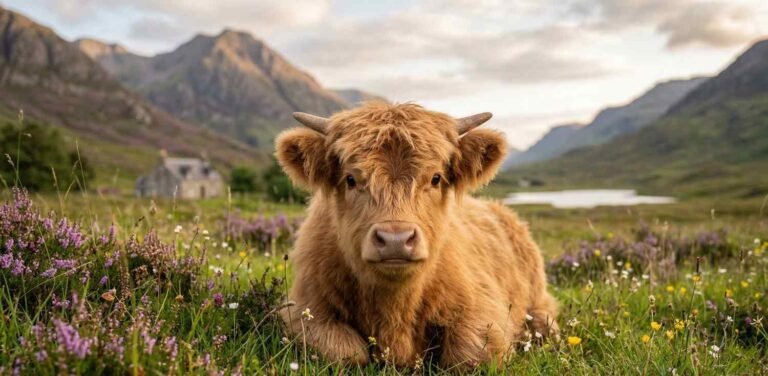 Mini Highland Cow