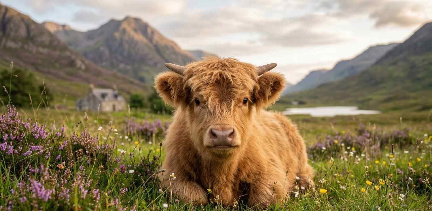 Mini Highland Cow