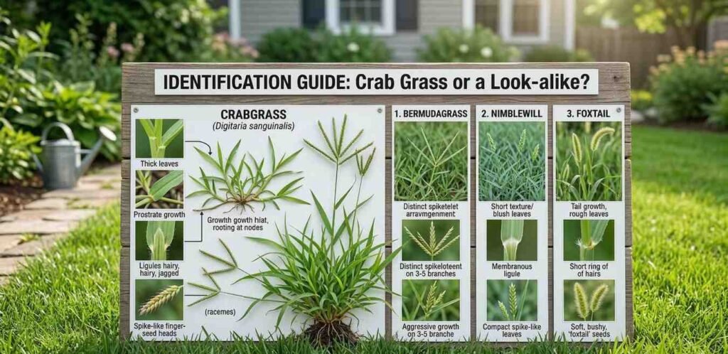 Similar Grasses Like Crab Grass