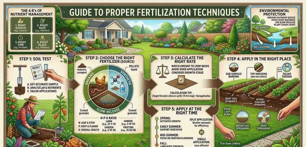 proper fertilization techniques