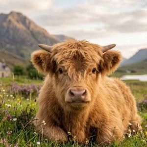 Mini Highland Cow